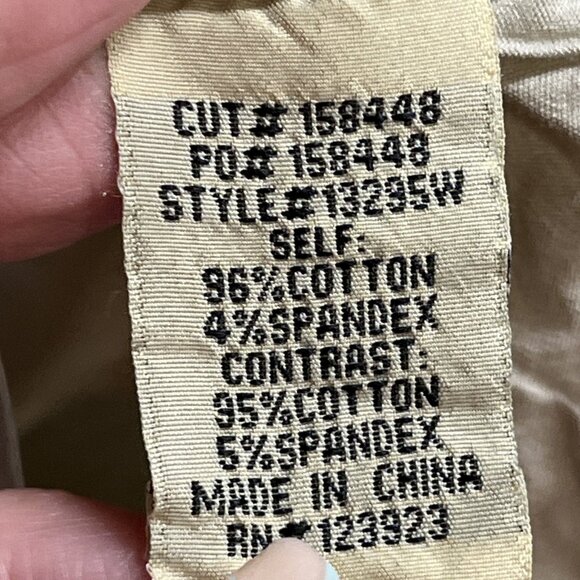 Wearables By XCVI Lenchen Jacket Dress Womens XS Tan Ruched Lagenlook Capsule - Picture 6 of 10